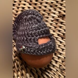 Handmade Crochet Tin Soldier Egg Cozy from Norway 🇳🇴